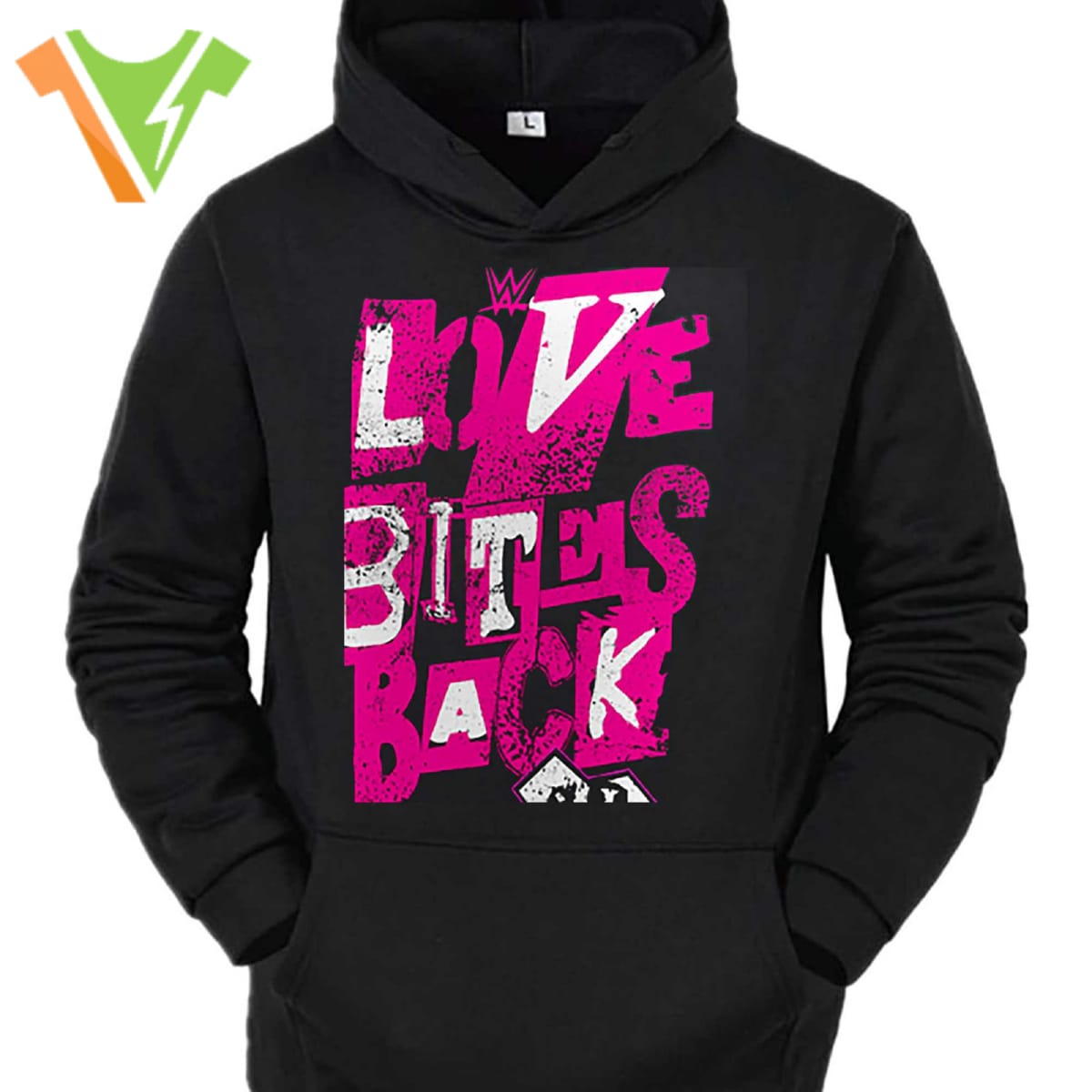 Aj Lee Youth Love Bites Back T-shirt Aj Lee Youth Love Bites Back T-shirt