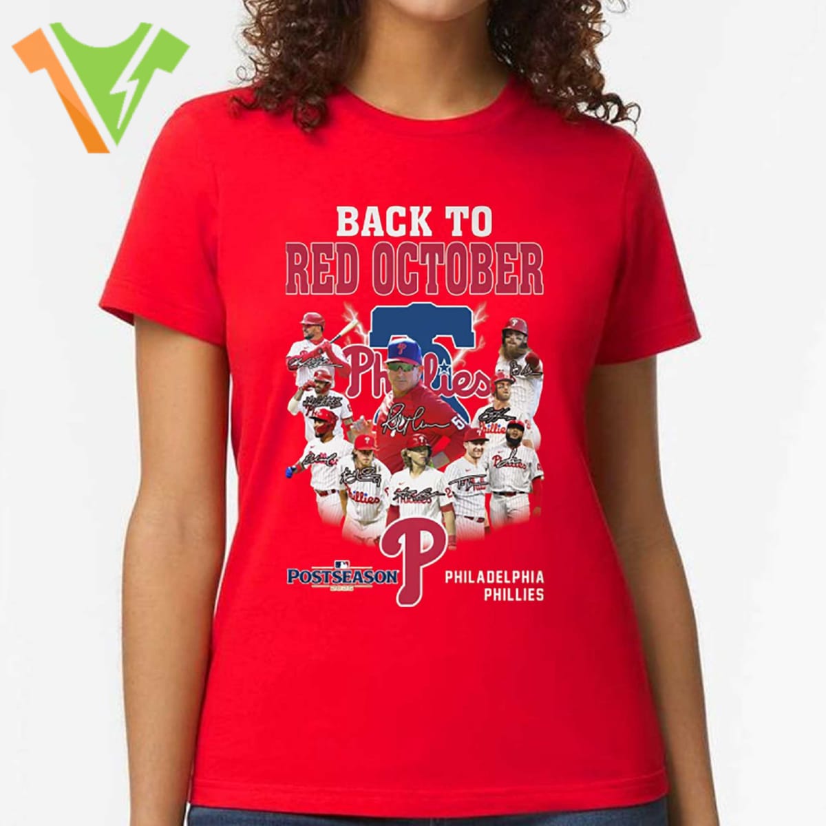 Back To Red October Phillies 2025 Postseason T-shirt Back To Red October Phillies 2025 Postseason T-shirt
