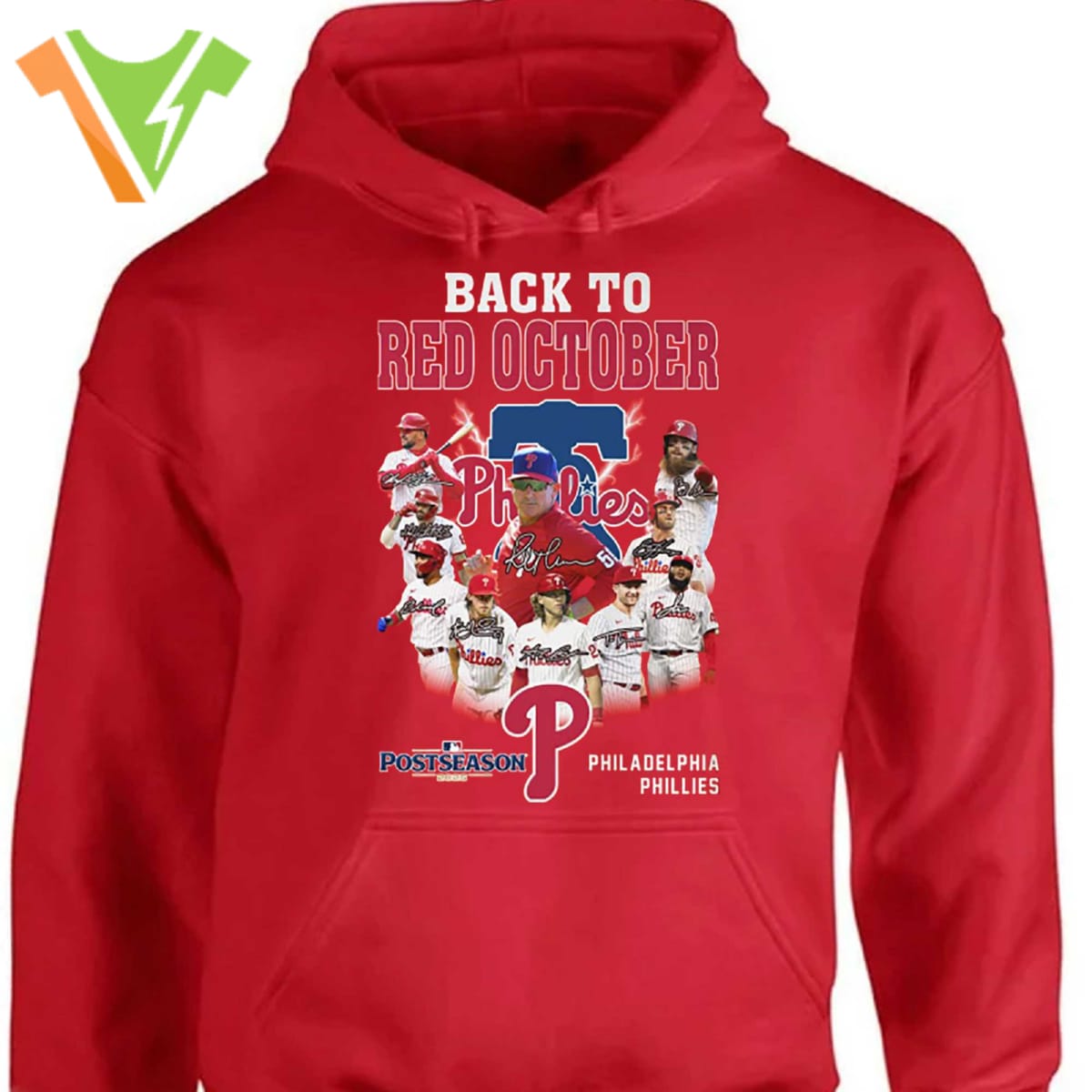 Back To Red October Phillies 2025 Postseason T-shirt Back To Red October Phillies 2025 Postseason T-shirt