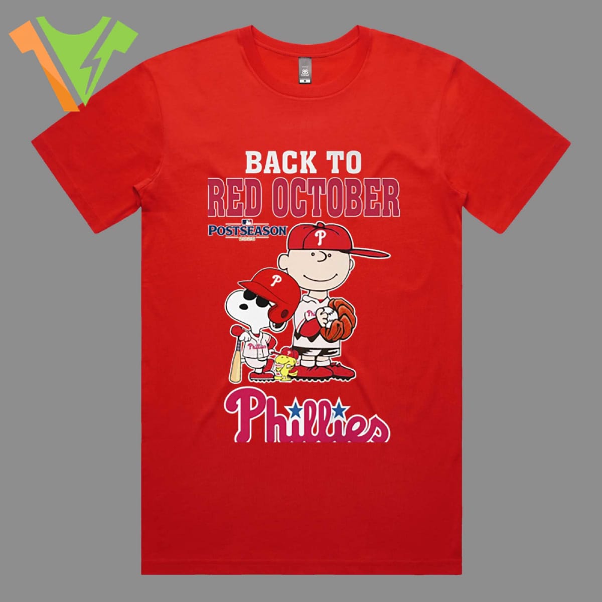 Snoopy Back To Red October Phillies 2025 T-shirt Snoopy Back To Red October Phillies 2025 T-shirt